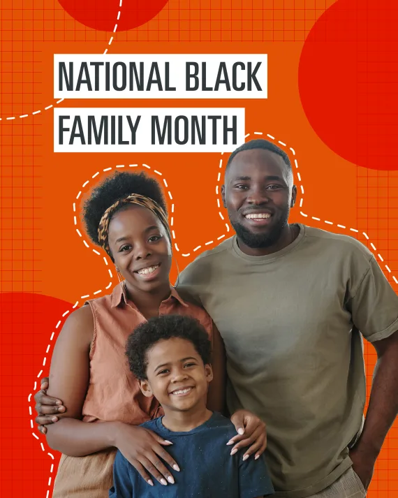 National Black Family Month 2x