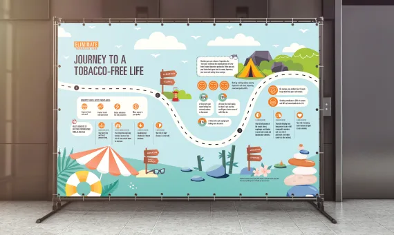 Tobacco Free Back Drop